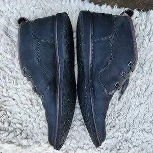 John Varvatos Men Gray Black Suede Leather Hipster Ankle Chukka Boots Size 9.5M John Varvatos | Shoes | John Varvatos Men Gray Black Suede  main image 2